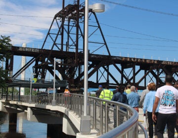 The new Christian to Crescent section of the Schuylkill River Trail