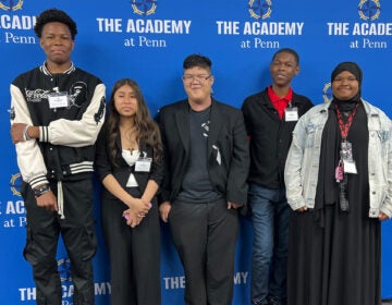 A group of students posing for a photo together